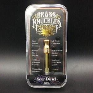 Sour Diesel Brass Knuckles Cartridge