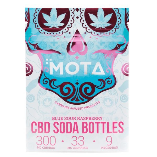 MOTA CBD Blue Raspberry Bottles