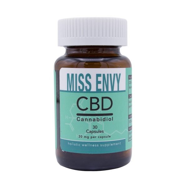 Miss Envy CBD Capsules Bottle