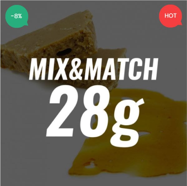 Budder/Live Resin/Shatter/Crumble Mix And Match 28g