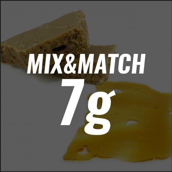 Budder/Live Resin/Shatter/Crumble Mix And Match 7g